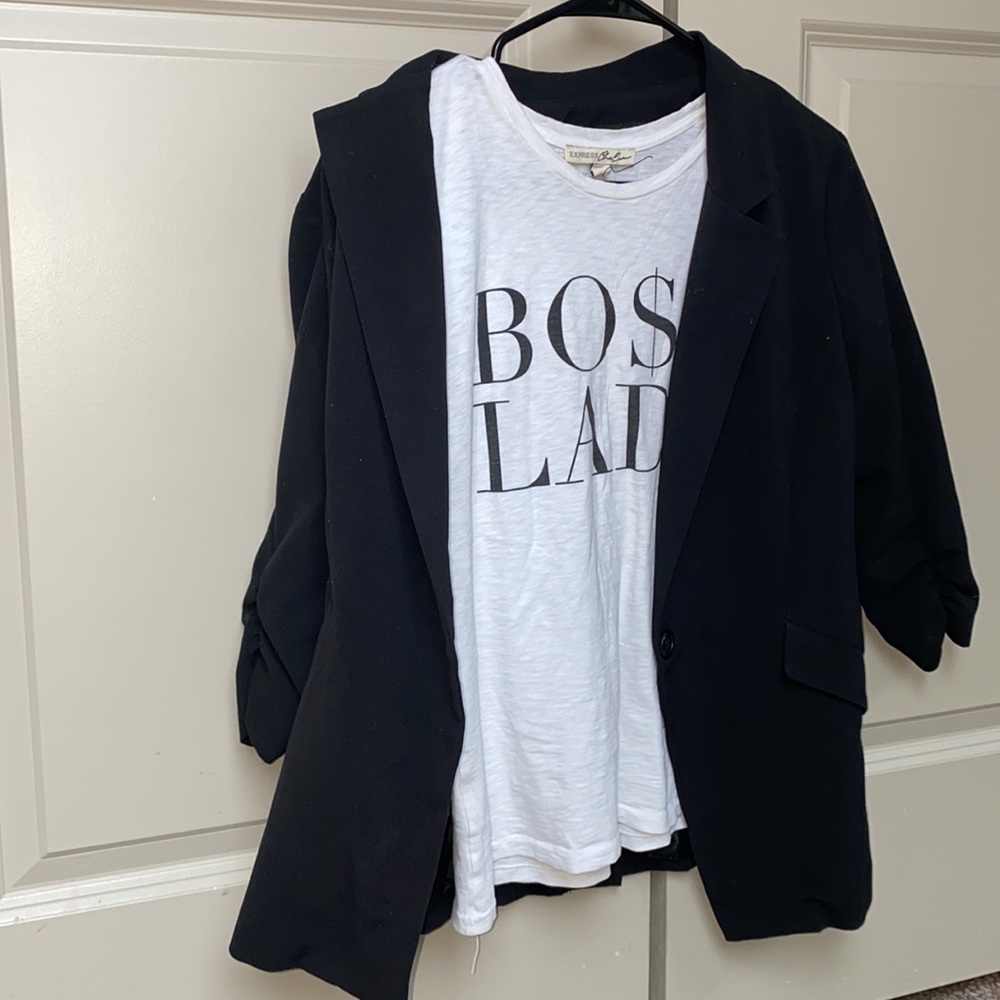 Everyday black blazer